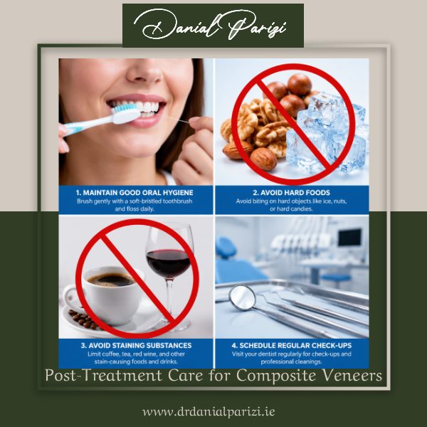 Post-Treatment Care for Composite Veneers